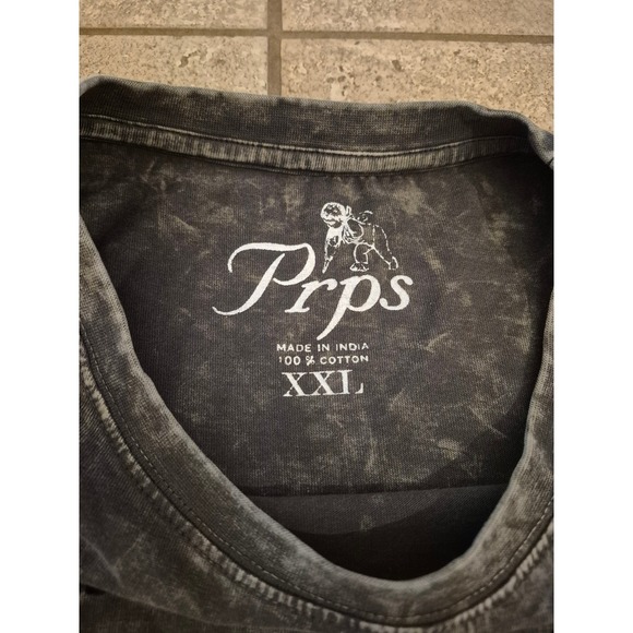 PRPS Divine Purpose Acid Wash Graphic Men Tee - XXL - Picture 5 of 11